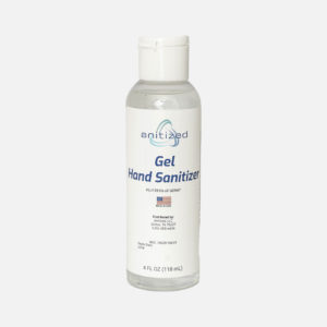 Personal Gel Hand Sanitizer (4 FL Oz) – 12 Pack