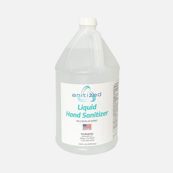 anitized liquid hand sanitizer