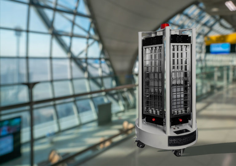 anitized airport air sanitation tower