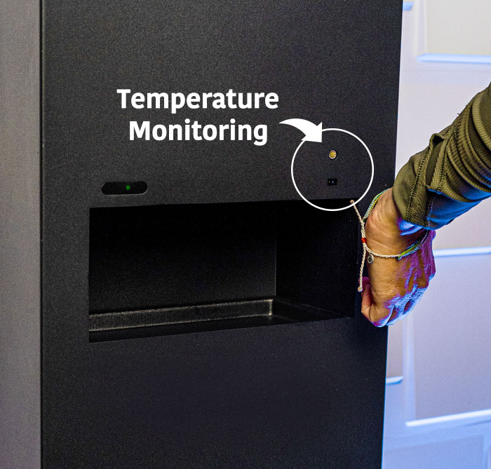 anitized wrist temperature monitoring